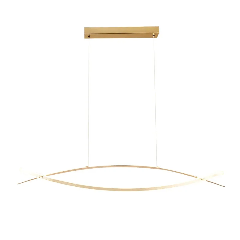 NEO Threkile Gold/Chrome Plated Modern LED Pendant Light