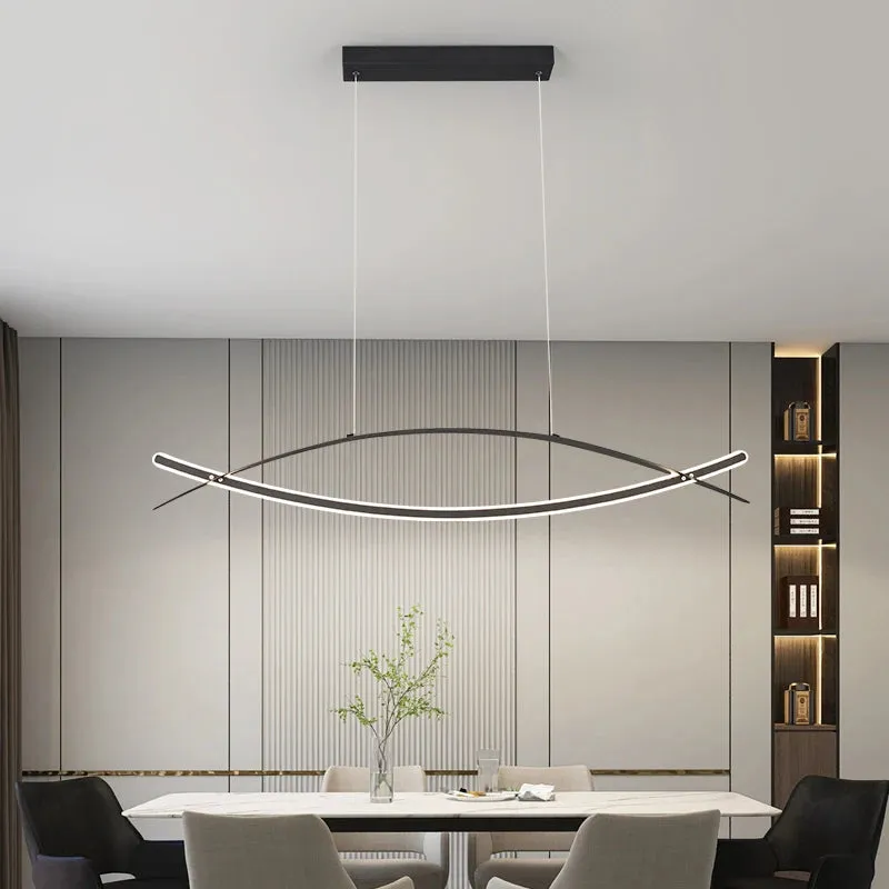 NEO Threkile Gold/Chrome Plated Modern LED Pendant Light