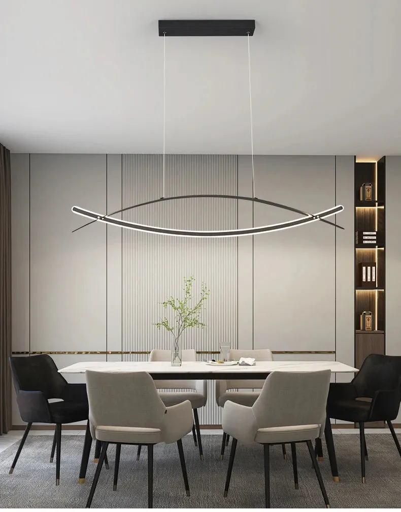 NEO Threkile Gold/Chrome Plated Modern LED Pendant Light