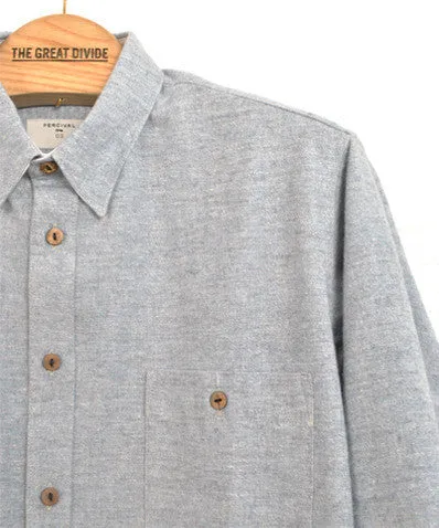 Nep Chambray Full Placket Shirt