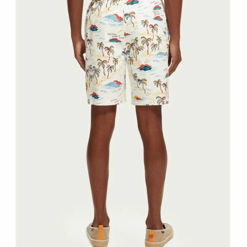 Printed Bermuda Short (Cream) - S1715955739