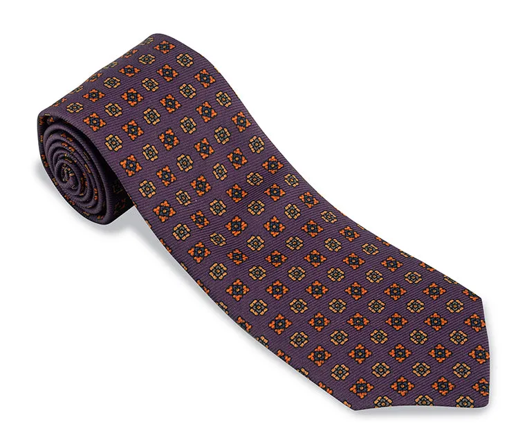 Purple Alexander Neats Necktie - F5589