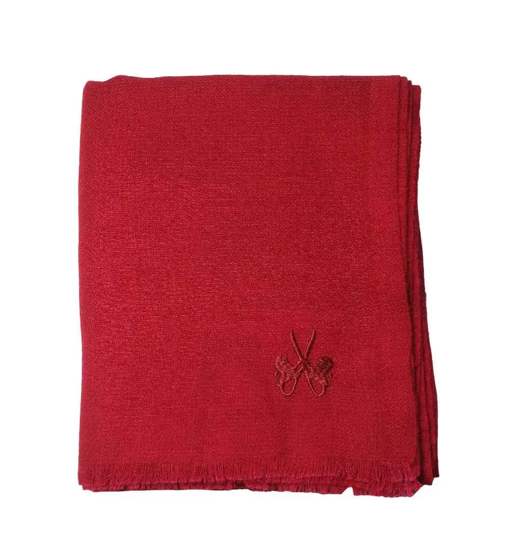 Sciarpa in Cashmere – PURE RED DIAMOND