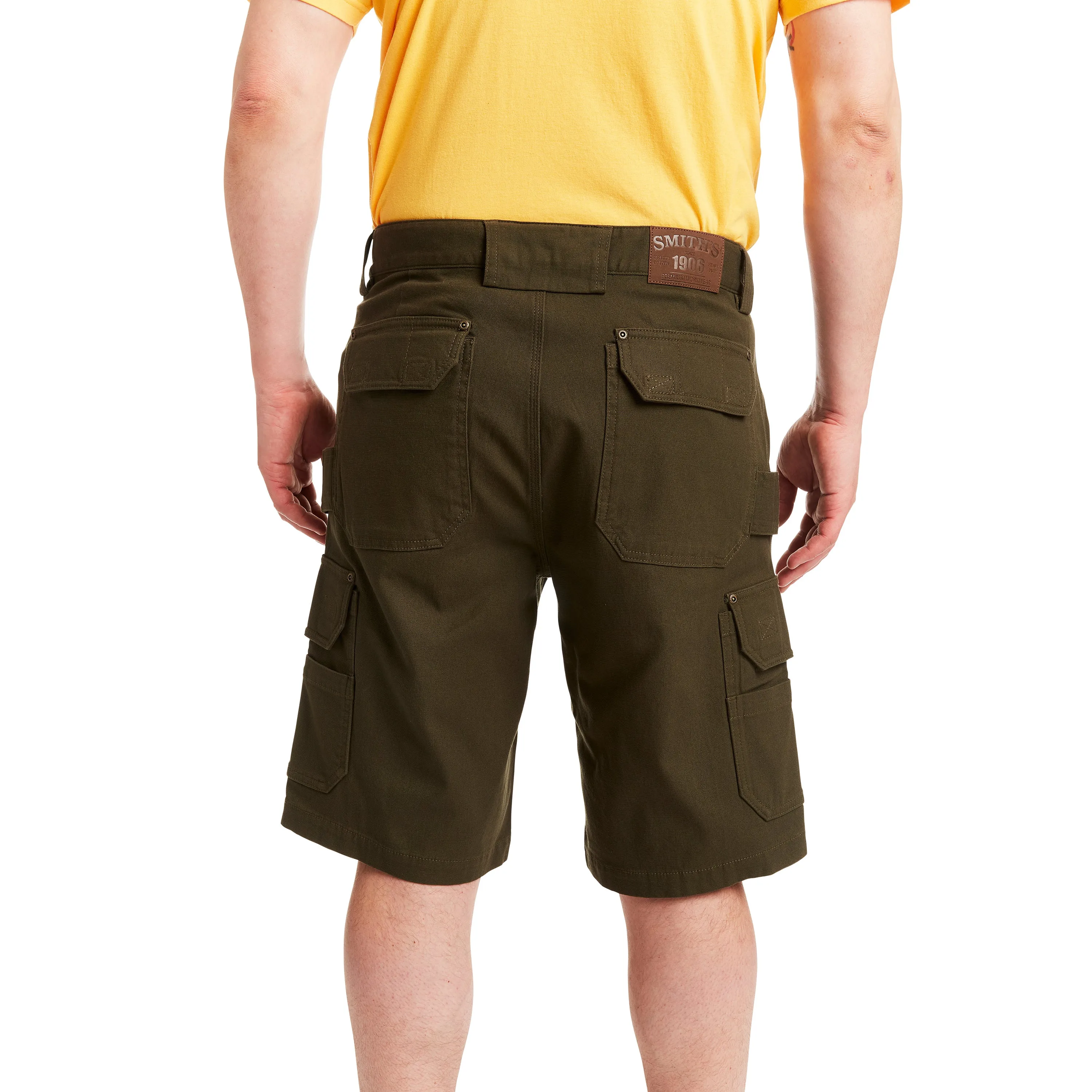 SMITH'S-STRETCH DUCK CANVAS CARGO WORK SHORT