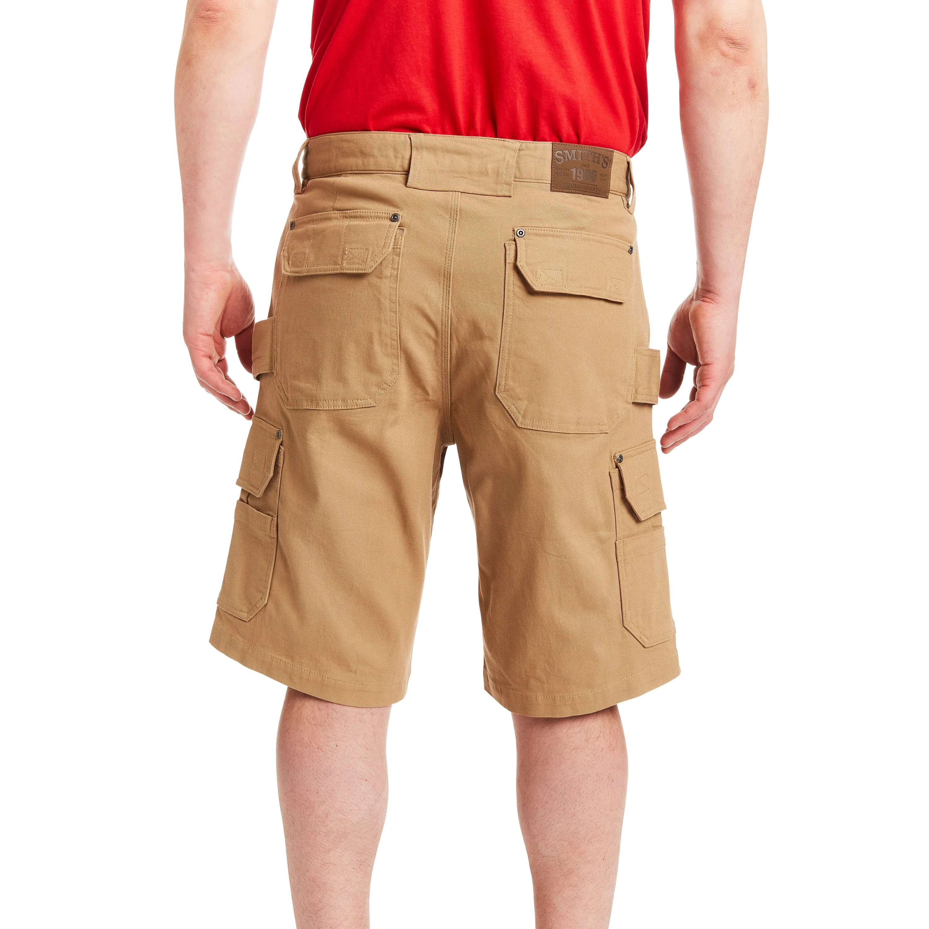 SMITH'S-STRETCH DUCK CANVAS CARGO WORK SHORT