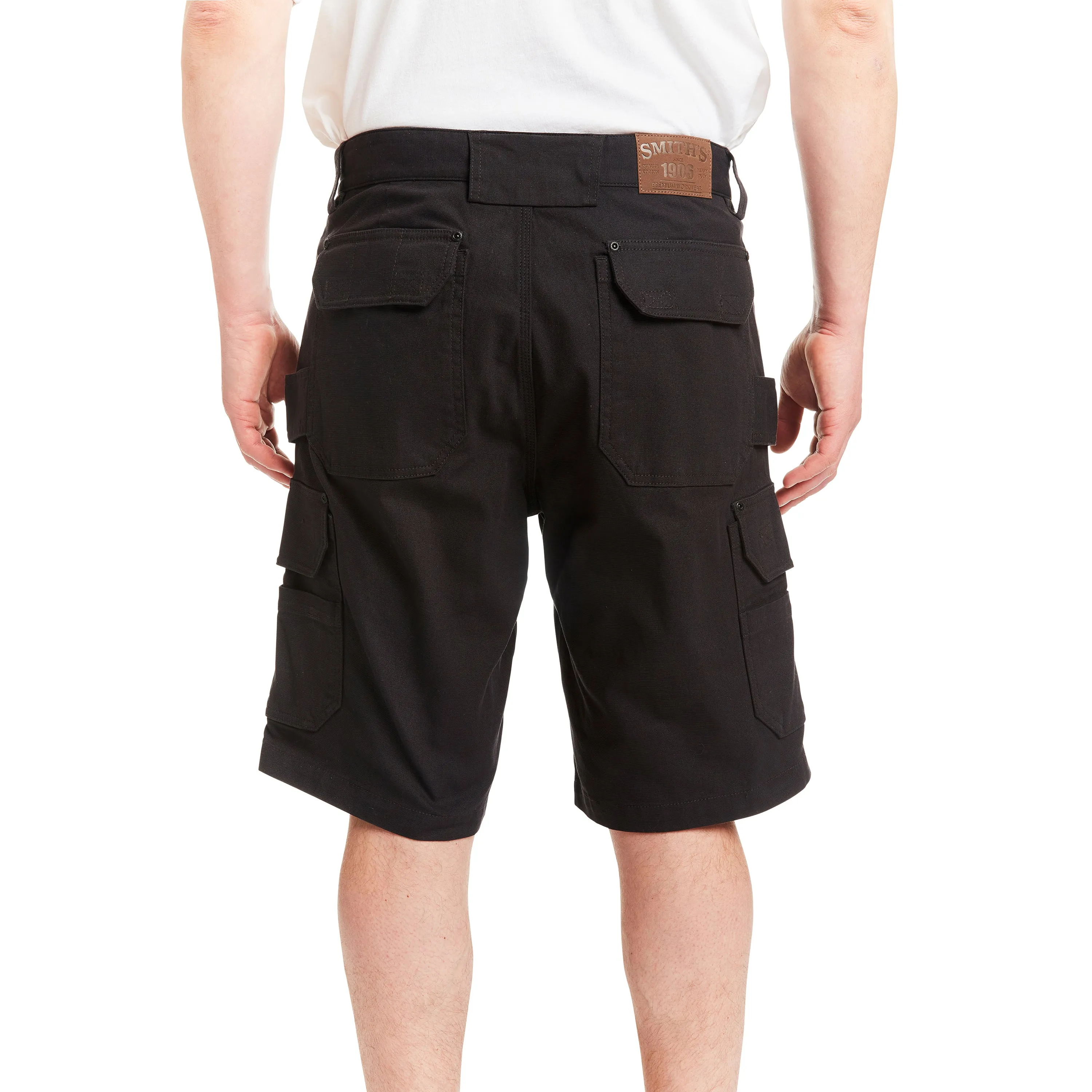 SMITH'S-STRETCH DUCK CANVAS CARGO WORK SHORT