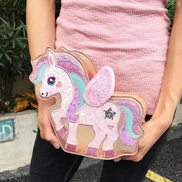 Sparkle Pegasus Handbag