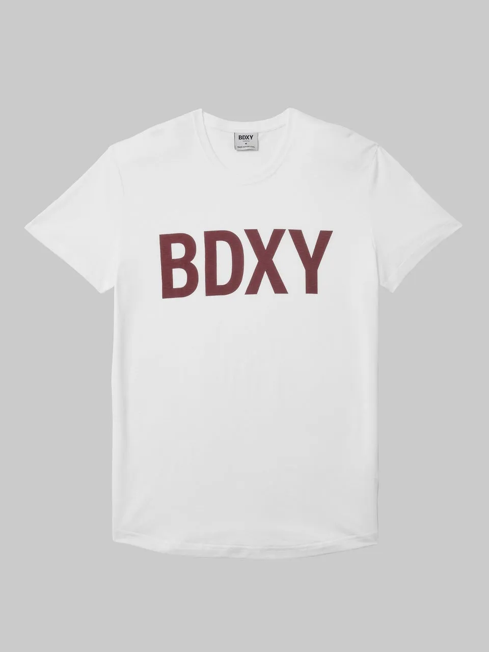 The Actor T-shirt with Logo by BDXY in White