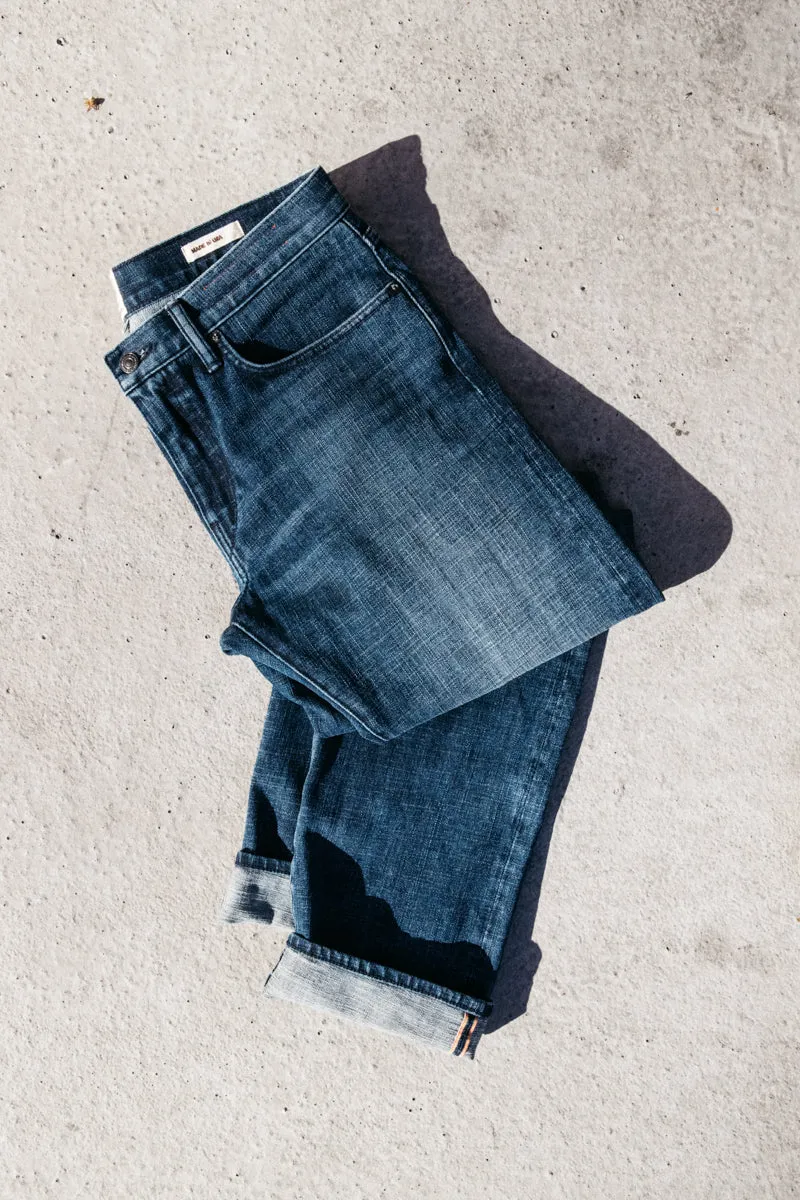 The Hammer Straight etched - Syd 13oz Selvedge