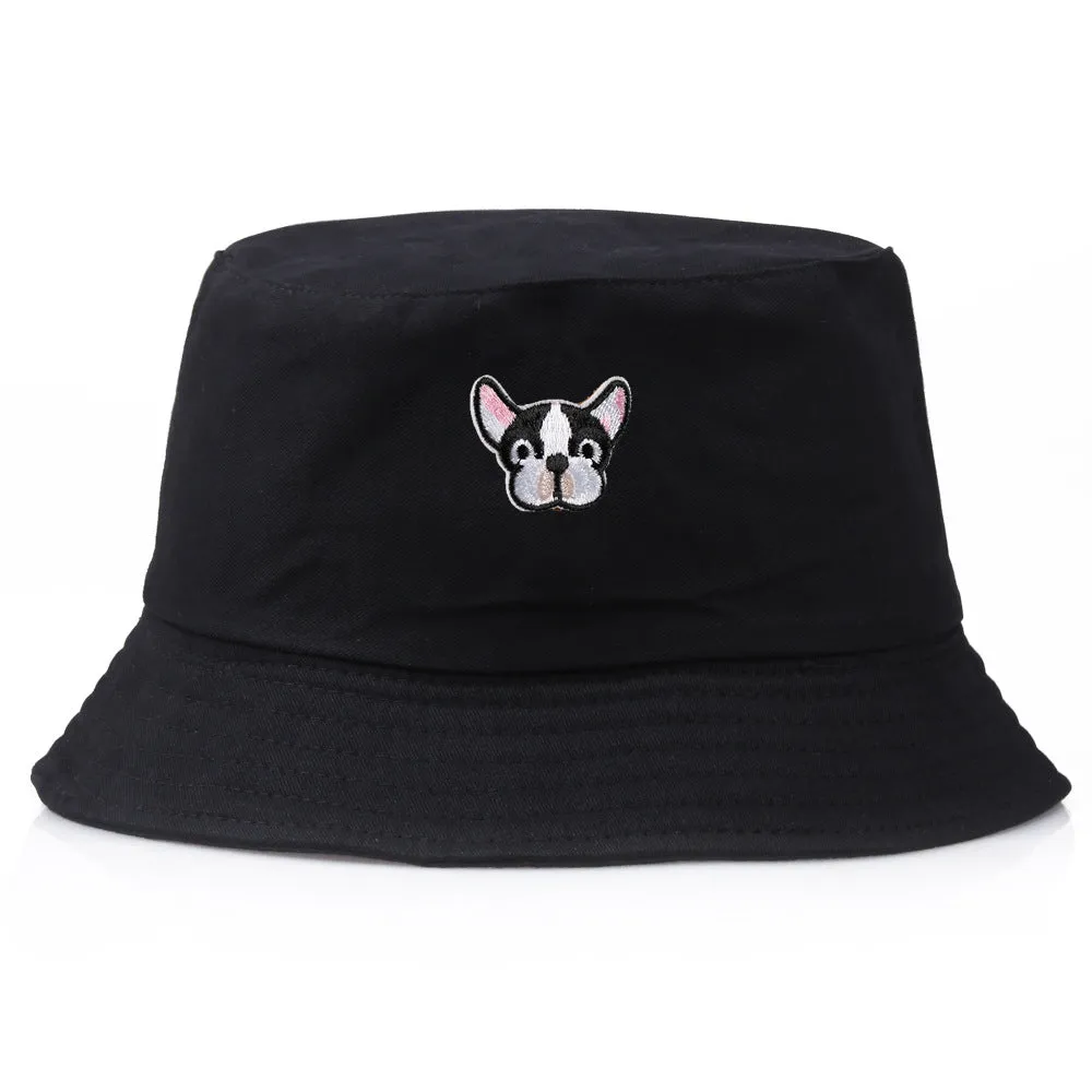 Unisex Embroidery Alien Foldable Bucket Hat Summer Beach Sun Hat Streetwear Fisherman Hat Outdoor Bucket Cap Men Women Hat