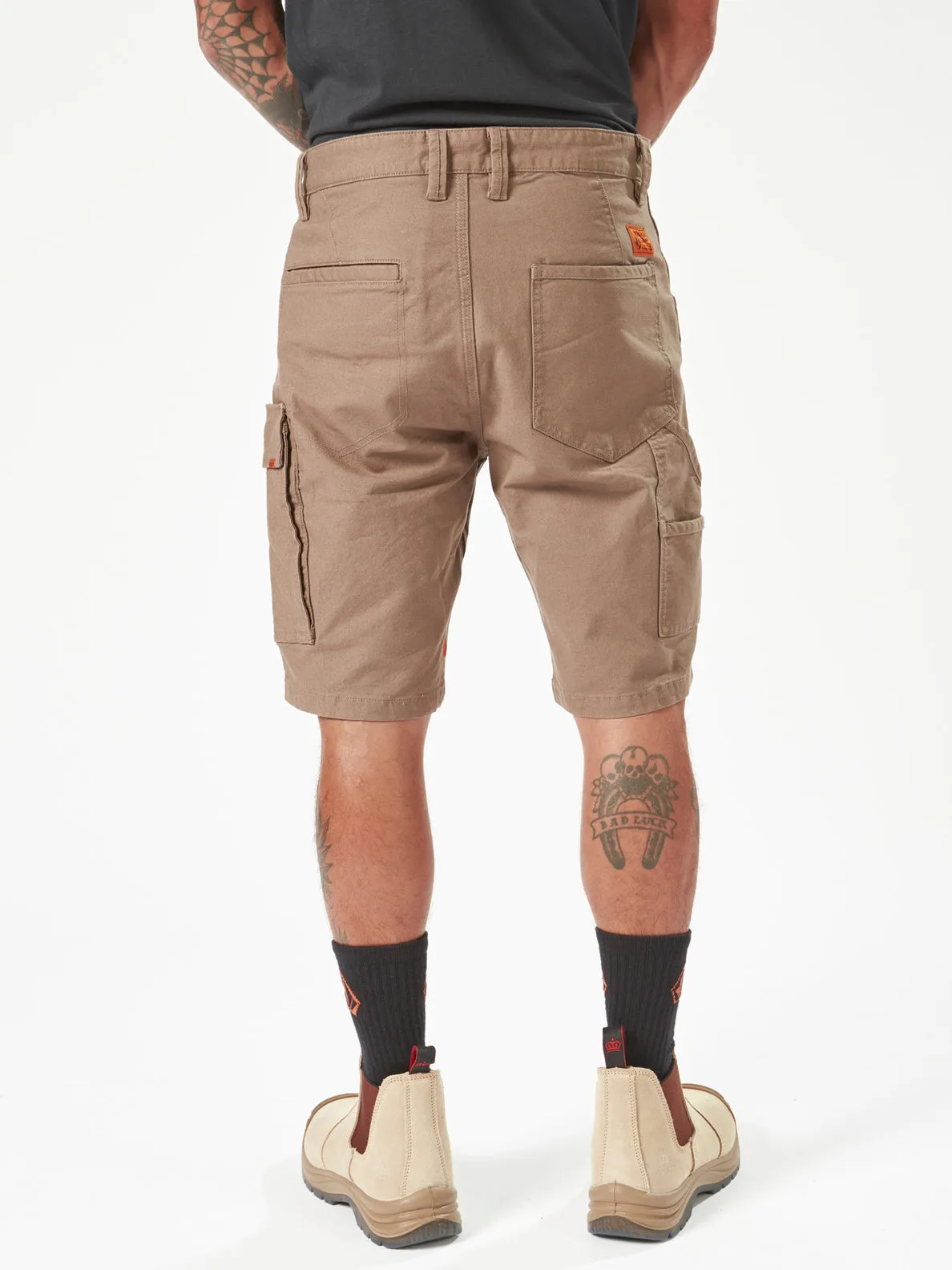 Volcom Workwear Caliper Work Shorts - Brindle