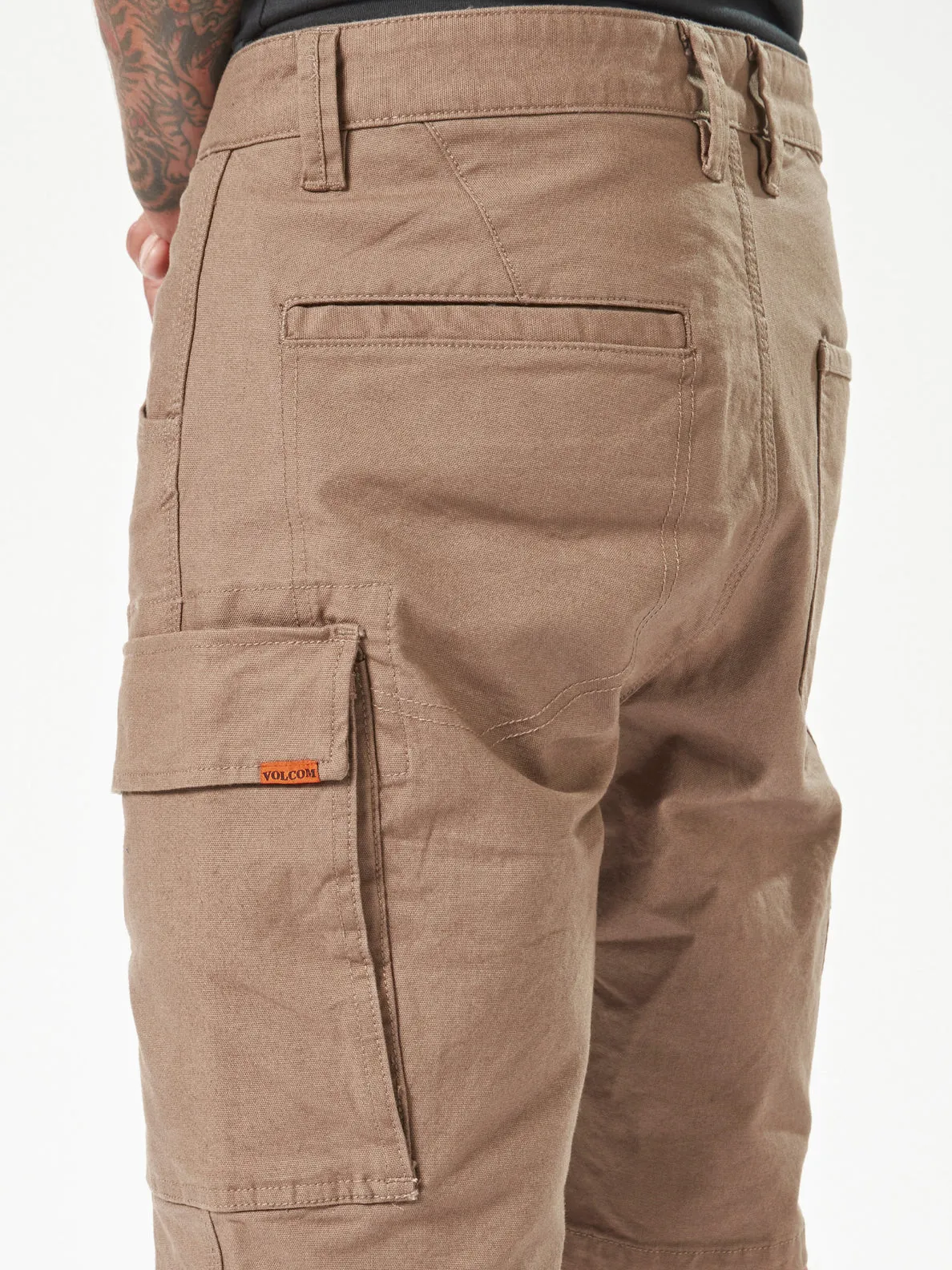 Volcom Workwear Caliper Work Shorts - Brindle